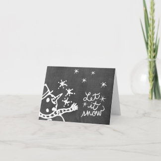 Pour Fêtes Annuelles Cartes de note de vacances d'imbéciles de tableau