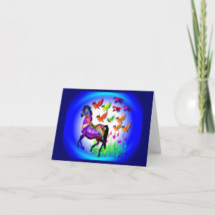 Pour Fêtes Annuelles Cartes de notes Imaginaire Horse
