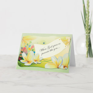 Pour Fêtes Annuelles Cartes de Pâques : Quand Dieu nous donne des paren