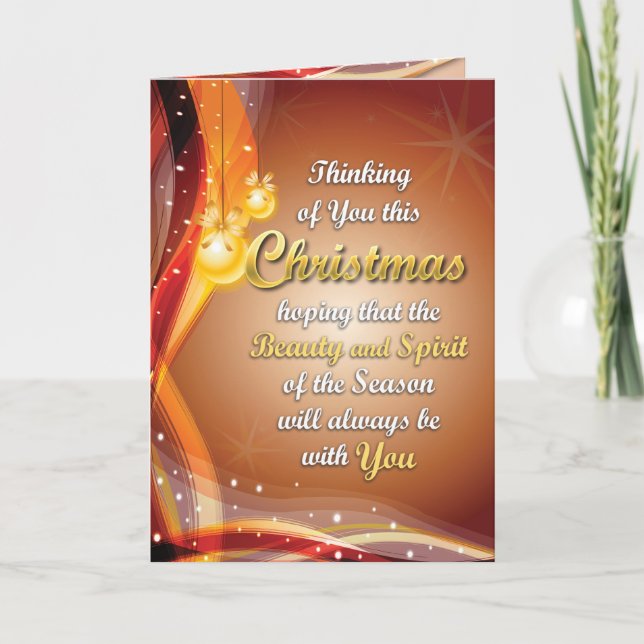 Pour Fêtes Annuelles Cartes de prison - beauté et esprit (Devant)