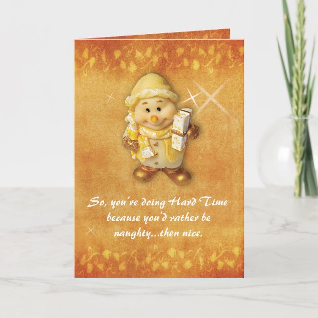 Pour Fêtes Annuelles Cartes de prison - vilaines ou Nice (Devant)