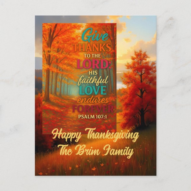 Pour Fêtes Annuelles Cartes de récolte fidèle (Devant)