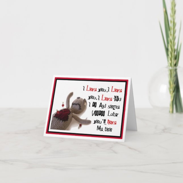 Pour Fêtes Annuelles Cartes de rôdeur - vaudou (Devant)