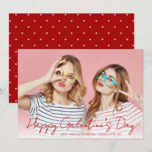 Pour Fêtes Annuelles Cartes de Saint-Valentin Simples et Modernes avec