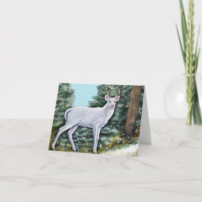 Pour Fêtes Annuelles Cartes de vacances Frost Hart (Devant)