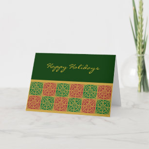 Pour Fêtes Annuelles Cartes de vacances personnalisées Fleur de Lis Rou