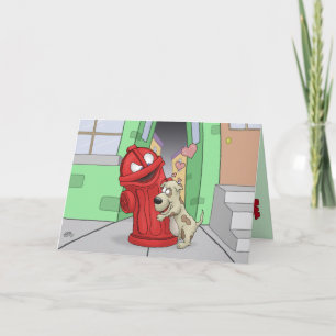 Pour Fêtes Annuelles Cartes de Valentines de bande dessinée : Amour