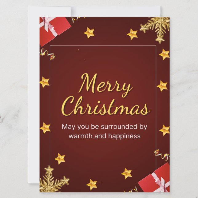 Pour Fêtes Annuelles cartes de voeux (Devant)