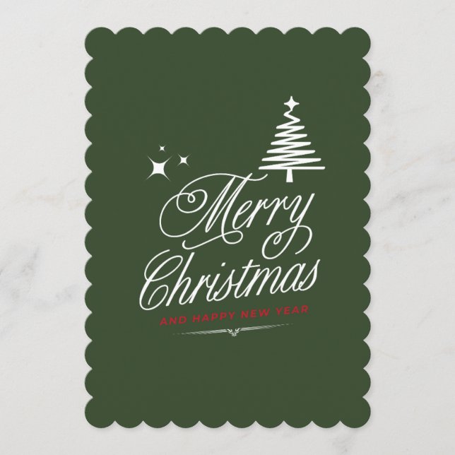 Pour Fêtes Annuelles Cartes de vœux (Devant)