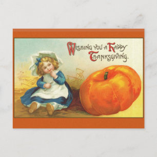 Pour Fêtes Annuelles Cartes de voeux art Thanksgiving Vintages