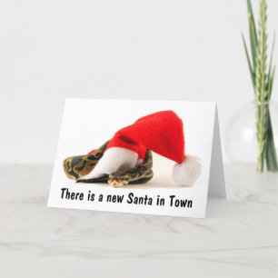 Pour Fêtes Annuelles Cartes de voeux Ball Python