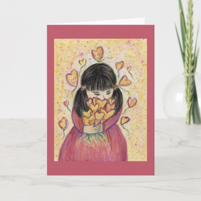 Pour Fêtes Annuelles Cartes de voeux d'amour personnalisées (Devant)