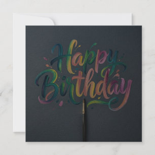 Pour Fêtes Annuelles Cartes de vœux d'anniversaire
