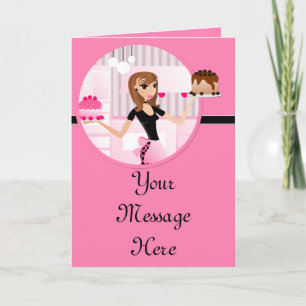 Pour Fêtes Annuelles Cartes de voeux de Baker/chef 5 de