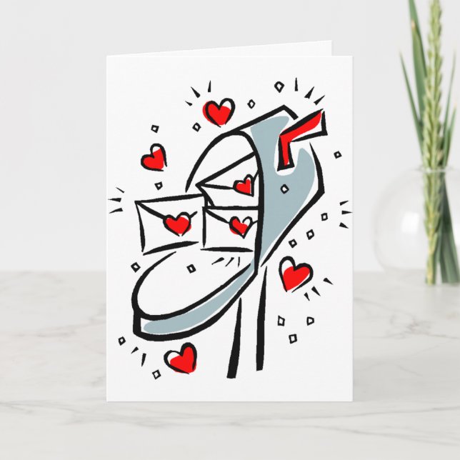 Pour Fêtes Annuelles Cartes de voeux de boîte aux lettres (Devant)