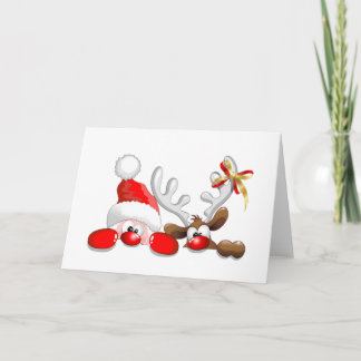 Pour Fêtes Annuelles cartes de voeux de noël
