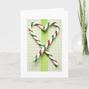 Pour Fêtes Annuelles Cartes de voeux de Noël customisées Sucre de canne