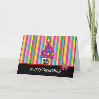 Pour Fêtes Annuelles Cartes de voeux de Noël : Noël coloré
