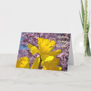 Pour Fêtes Annuelles Cartes de vœux de Pâques personnalisées Joyeuses P