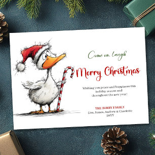 Pour Fêtes Annuelles Cartes de vœux drôles et fantaisistes de Noël avec