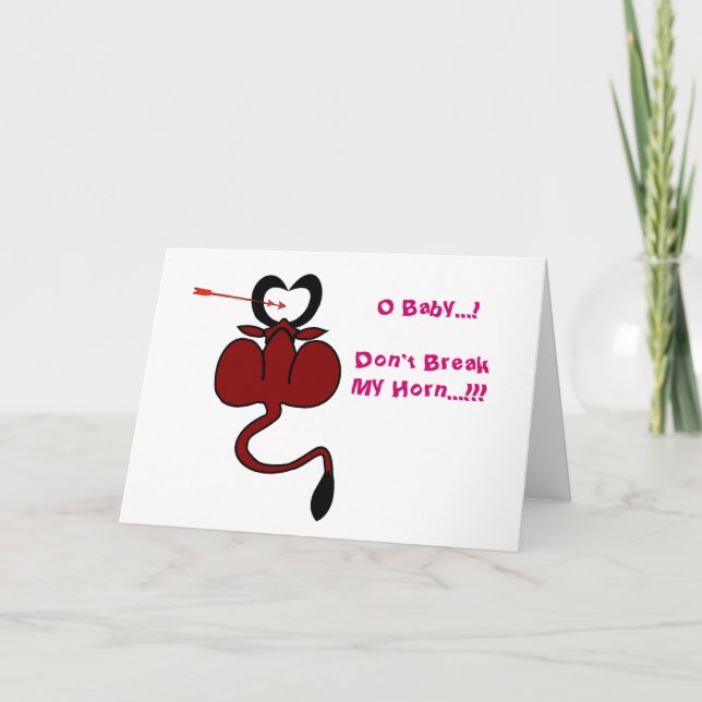 Pour Fêtes Annuelles Cartes de voeux faites sur commande de taureau (Devant)