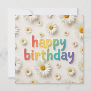 Pour Fêtes Annuelles Cartes de voeux Joyeux Anniversaire