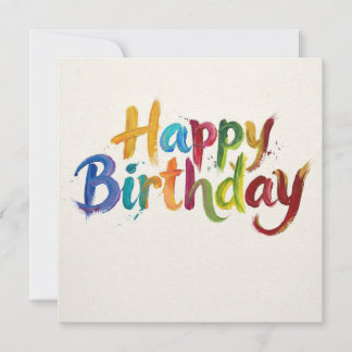 Pour Fêtes Annuelles Cartes de vœux Joyeux Anniversaire