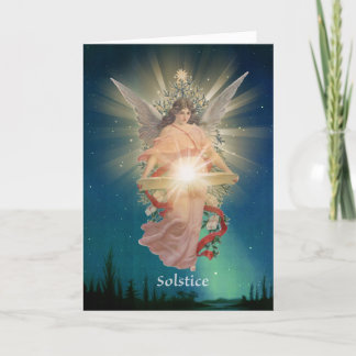 Pour Fêtes Annuelles Cartes du solstice d'hiver