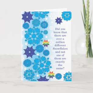 Pour Fêtes Annuelles Cartes Gay - Flèches de neige