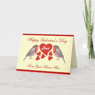 Pour Fêtes Annuelles Cartes Heureuses Saintes-Valentin