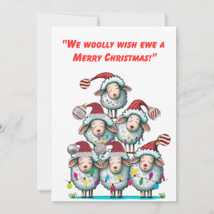 Pour Fêtes Annuelles Cartes numériques X-Mas de vacances personnalisabl