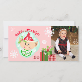 Pour Fêtes Annuelles Cartes photos de Noël personnalisés