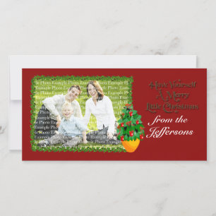Pour Fêtes Annuelles Cartes photos de Noël Photos de vacances personnal