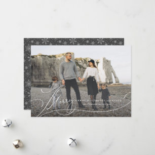 Pour Fêtes Annuelles Cartes photos de vacances pleins saignés par scrip