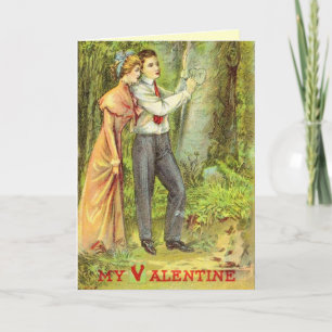 Pour Fêtes Annuelles Cartes victoriennes de Saint-Valentin