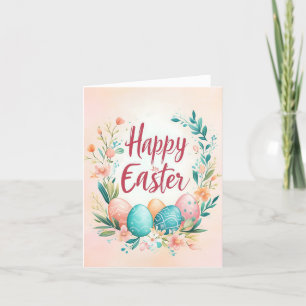 Pour Fêtes Annuelles Chasse aux oeufs de Pâques Cartes de fin de année 