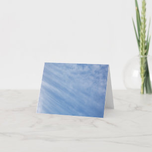 Pour Fêtes Annuelles Cloud Streaks Cartes Vide Photo