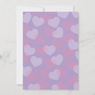 Pour Fêtes Annuelles Douceur Pailletée   Cartes de vœux Cœurs roses et 