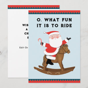 Pour Fêtes Annuelles Drôle Cartes de fin de année de Noël