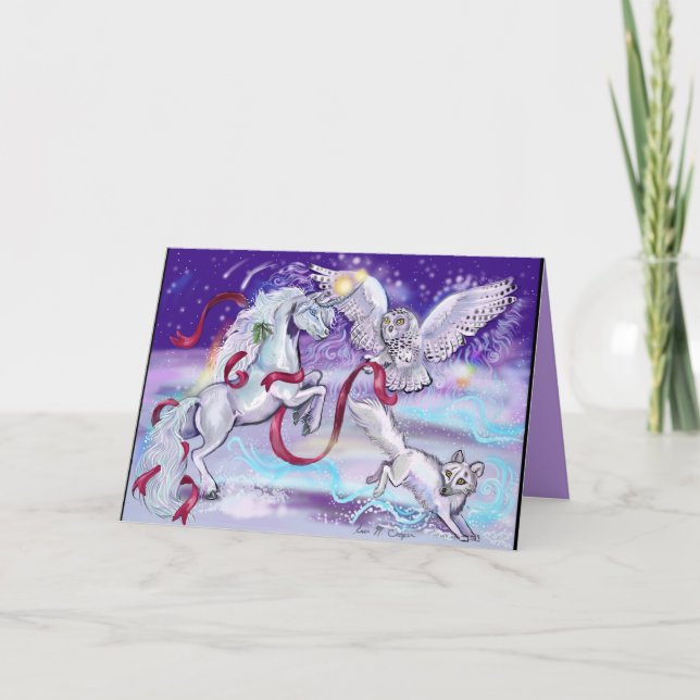 Pour Fêtes Annuelles Ensemble nous sommes un ~ Cartes de voeux (Devant)