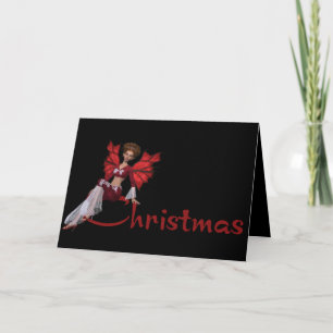 Pour Fêtes Annuelles Fée de Noël - Cartes de voeux de Noël