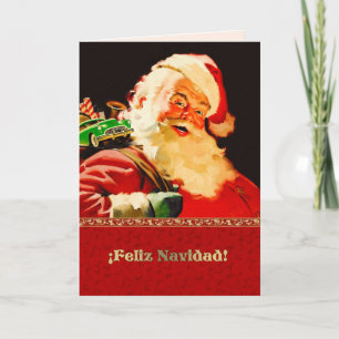 Pour Fêtes Annuelles Feliz Navidad. Cartes de Noël en espagnol