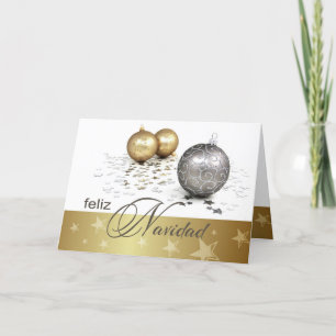 Pour Fêtes Annuelles Feliz Navidad. Cartes de Noël en espagnol