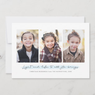 Pour Fêtes Annuelles Fête religieuse trois cartes photos