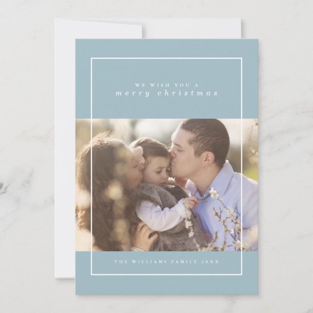 Pour Fêtes Annuelles Flammes de neige d'hiver Cartes photos de Noël (Devant)