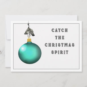Pour Fêtes Annuelles Funny Pêche Cartes de fin de année de Noël