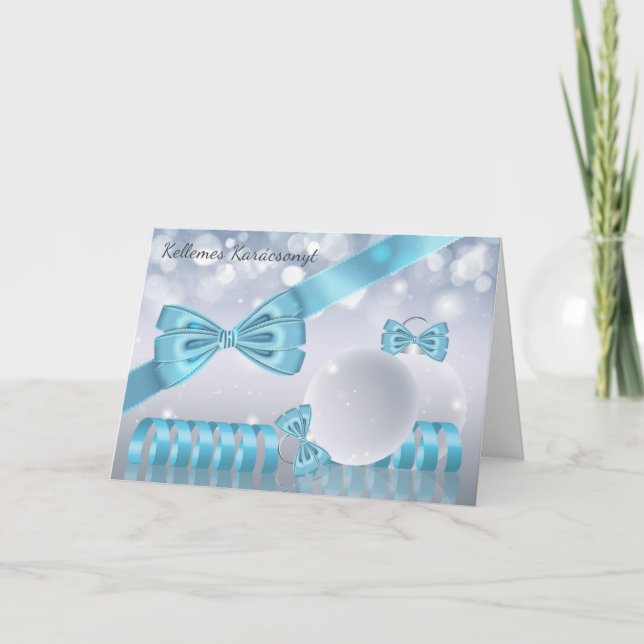 Pour Fêtes Annuelles Hongrois - Cartes de voeux de Noël (Devant)