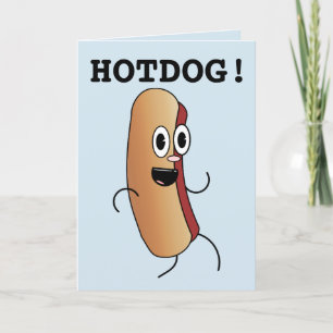 POUR FÊTES ANNUELLES HOTDOG ! C'EST VOS CARTES DE RÉJOUISSEMENT D'ANNIV