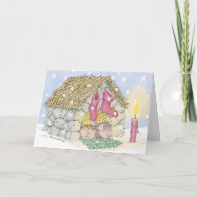 Pour Fêtes Annuelles House-Mouse Designs® - Cartes de Noël (Devant)