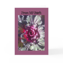 I art et conceptions, cartes d'automne de fleur de